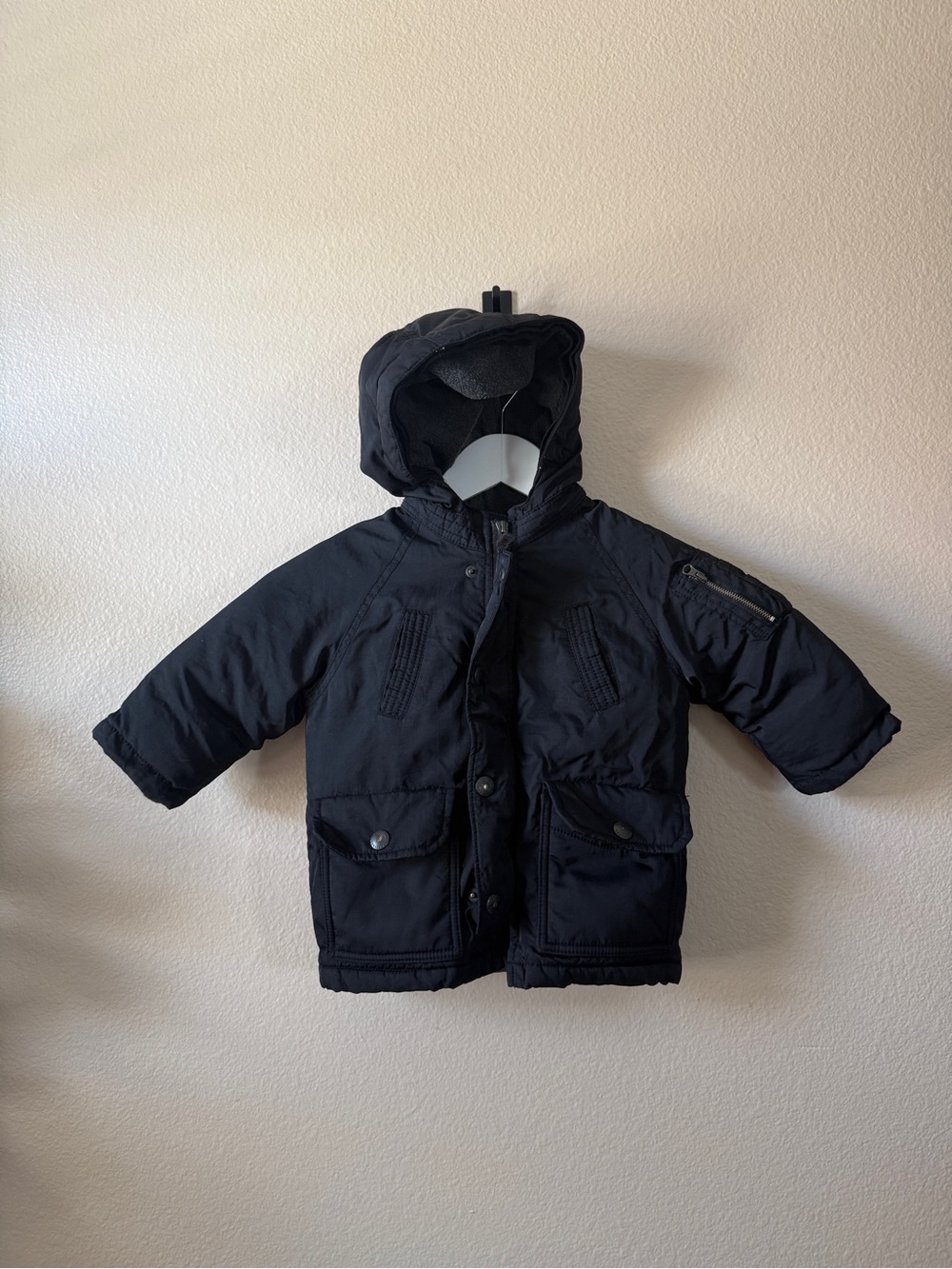 GAP toddler Hooded Puffer Jacket